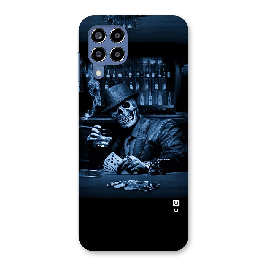 Cool Skull Cards Back Case for Galaxy M53 5G