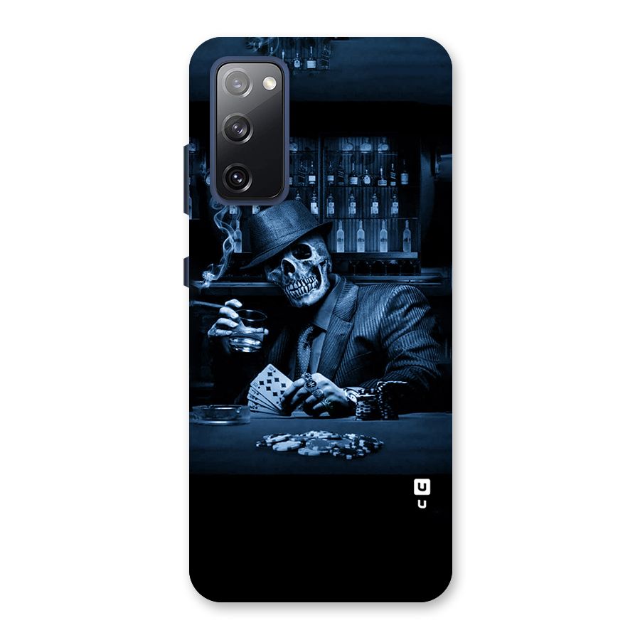 Cool Skull Cards Back Case for Galaxy S20 FE