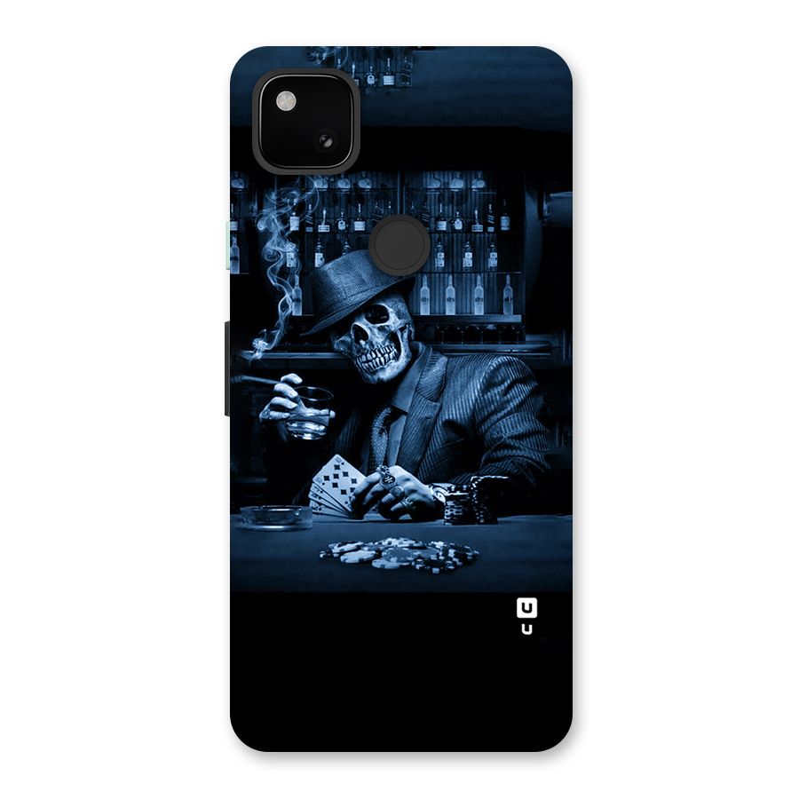 Cool Skull Cards Back Case for Google Pixel 4a