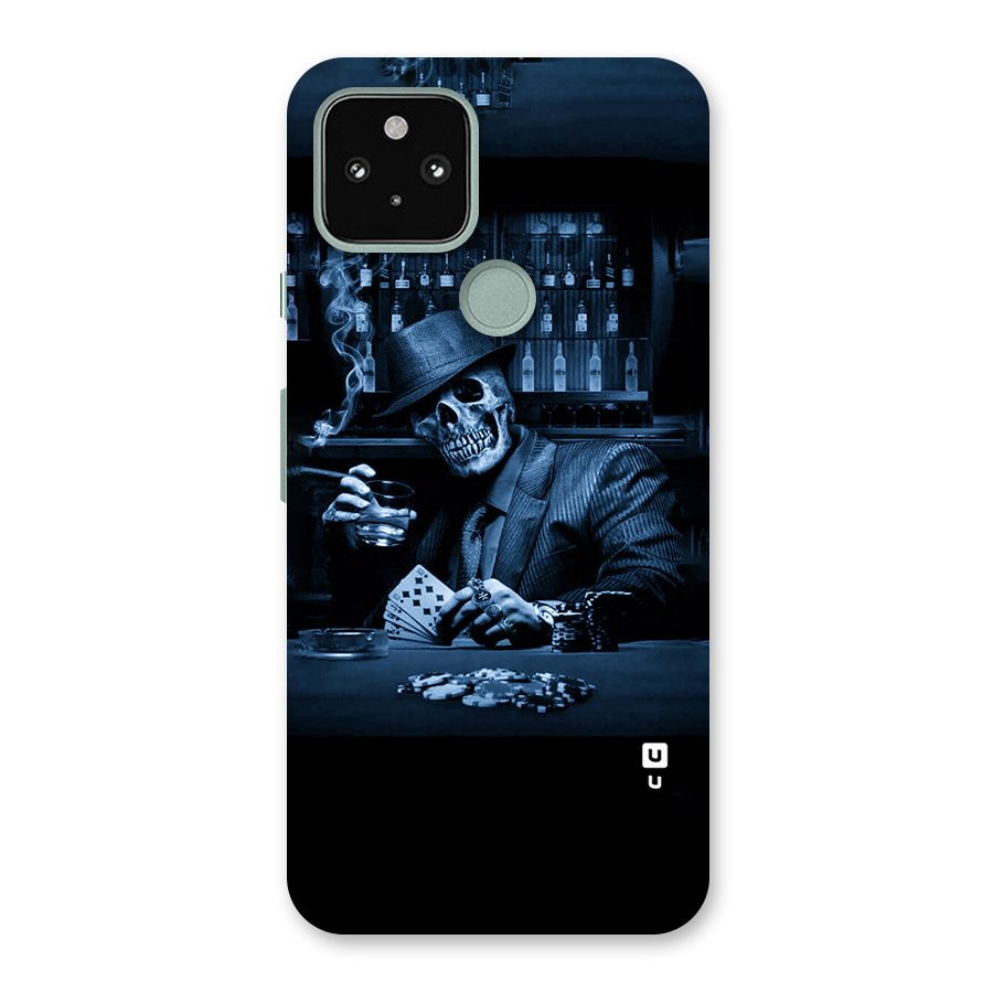 Cool Skull Cards Back Case for Google Pixel 5