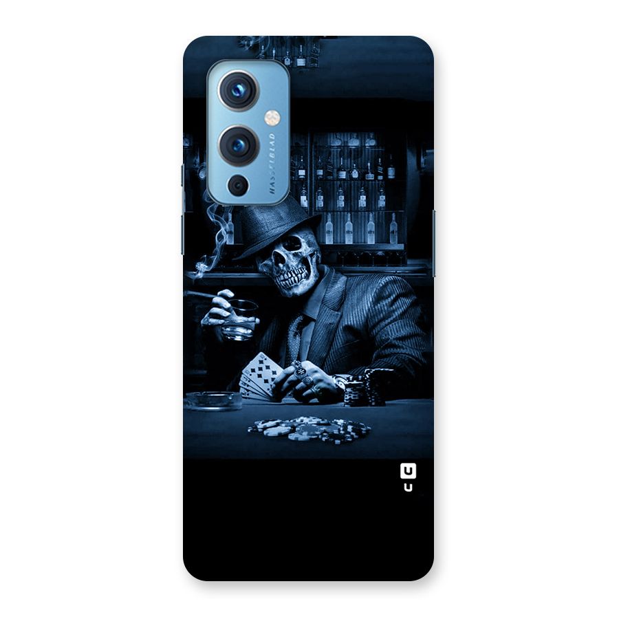 Cool Skull Cards Back Case for OnePlus 9