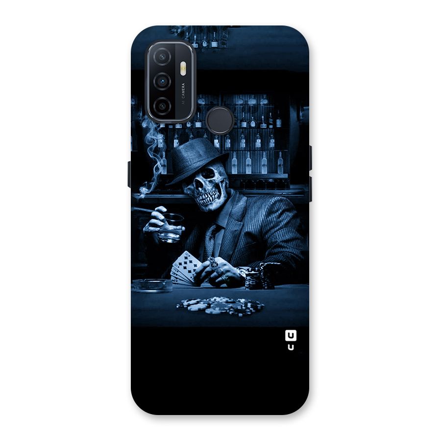 Cool Skull Cards Back Case for Oppo A32