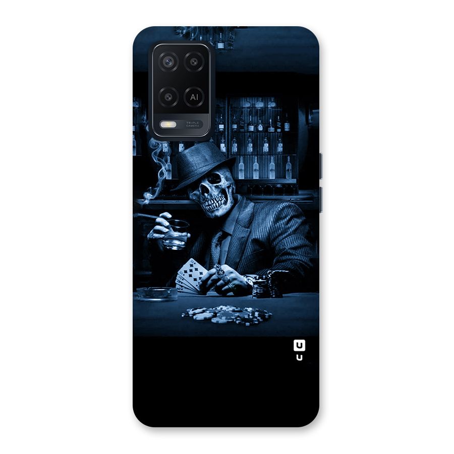 Cool Skull Cards Back Case for Oppo A54