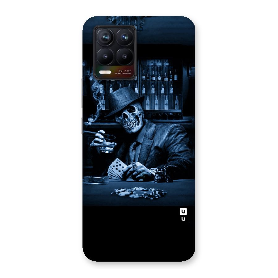 Cool Skull Cards Back Case for Realme 8