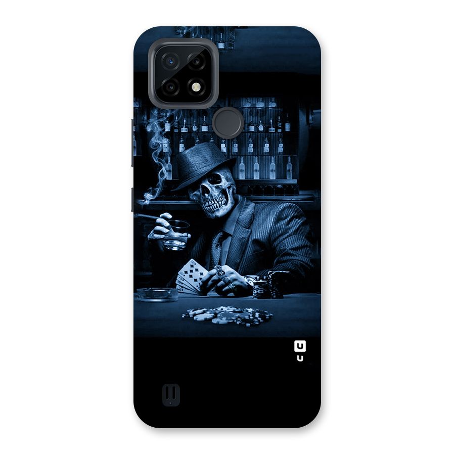 Cool Skull Cards Back Case for Realme C21