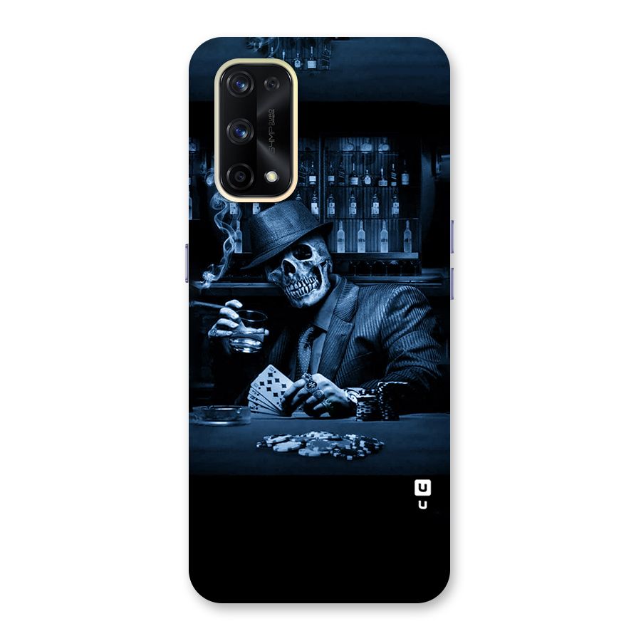 Cool Skull Cards Glass Back Case for Realme X7 Pro