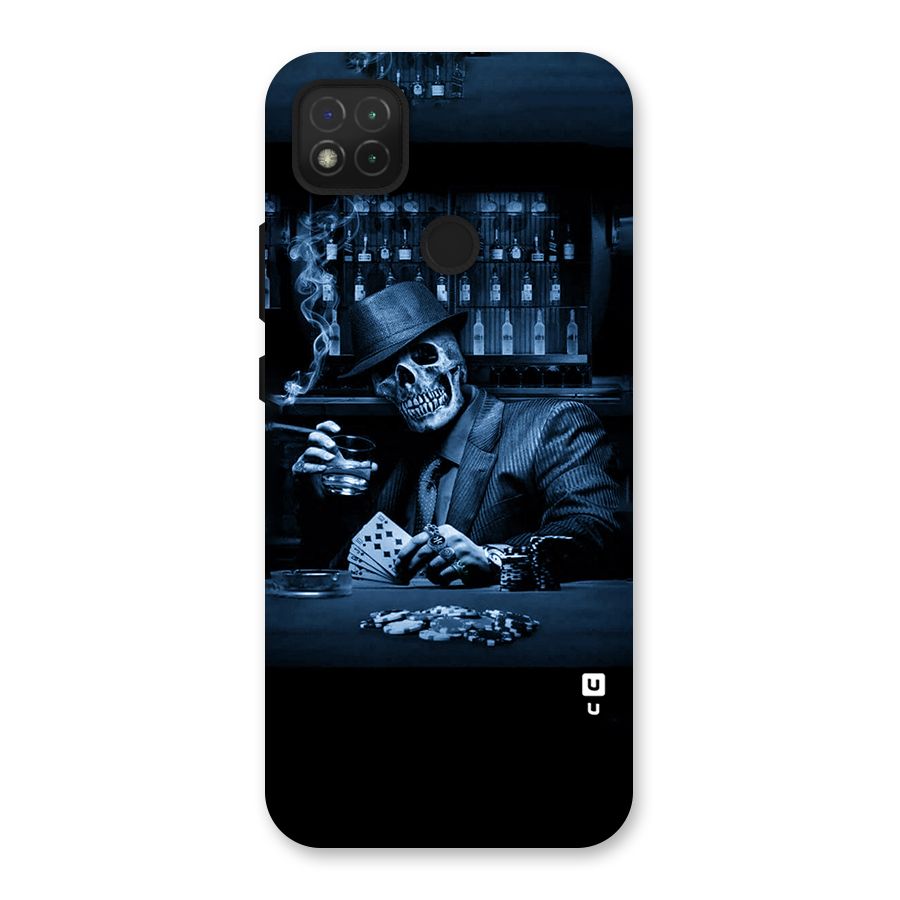 Cool Skull Cards Back Case for Redmi 9C