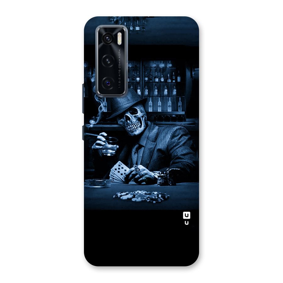 Cool Skull Cards Back Case for Vivo V20 SE