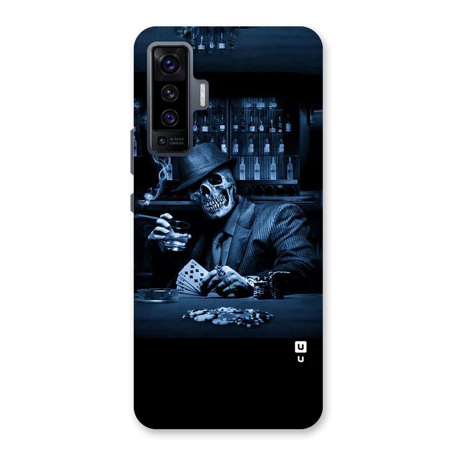 Cool Skull Cards Back Case for Vivo X50