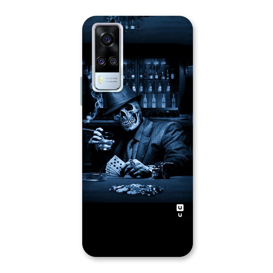 Cool Skull Cards Back Case for Vivo Y31
