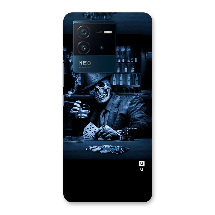 Cool Skull Cards Back Case for Vivo iQOO Neo 6 5G