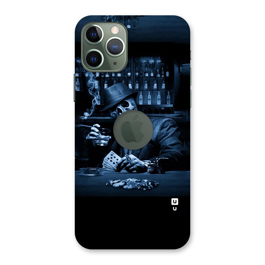 Cool Skull Cards Back Case for iPhone 11 Pro Logo  Cut