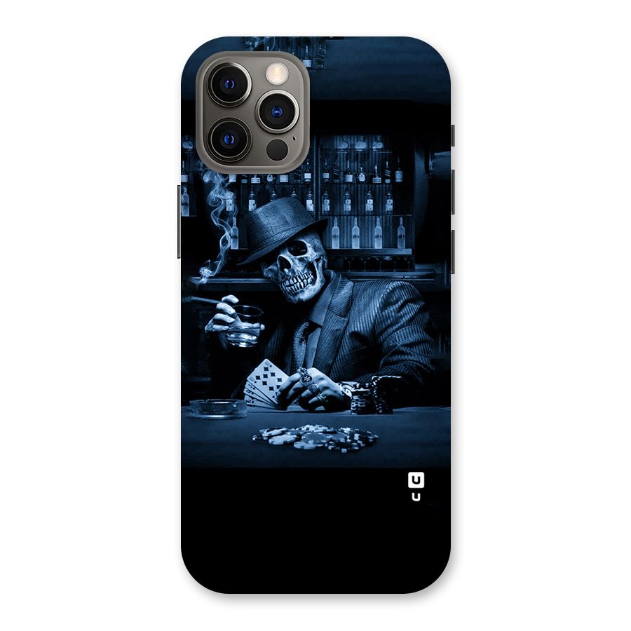 Cool Skull Cards Back Case for iPhone 12 Pro