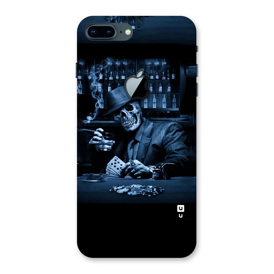Cool Skull Cards Back Case for iPhone 7 Plus Apple Cut