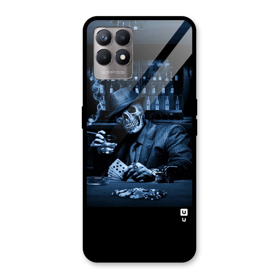 Cool Skull Cards Glass Back Case for Realme Narzo 50