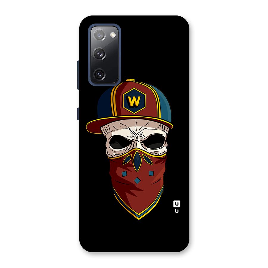 Cool Skull Mask Cap Back Case for Galaxy S20 FE