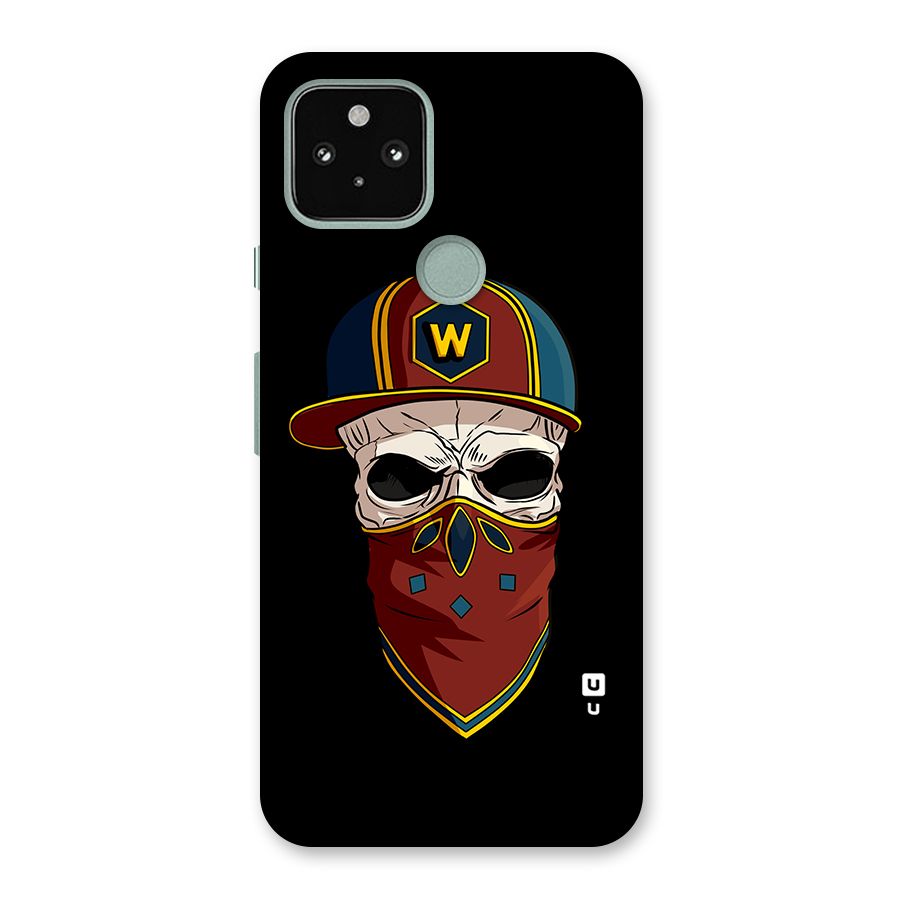 Cool Skull Mask Cap Back Case for Google Pixel 5
