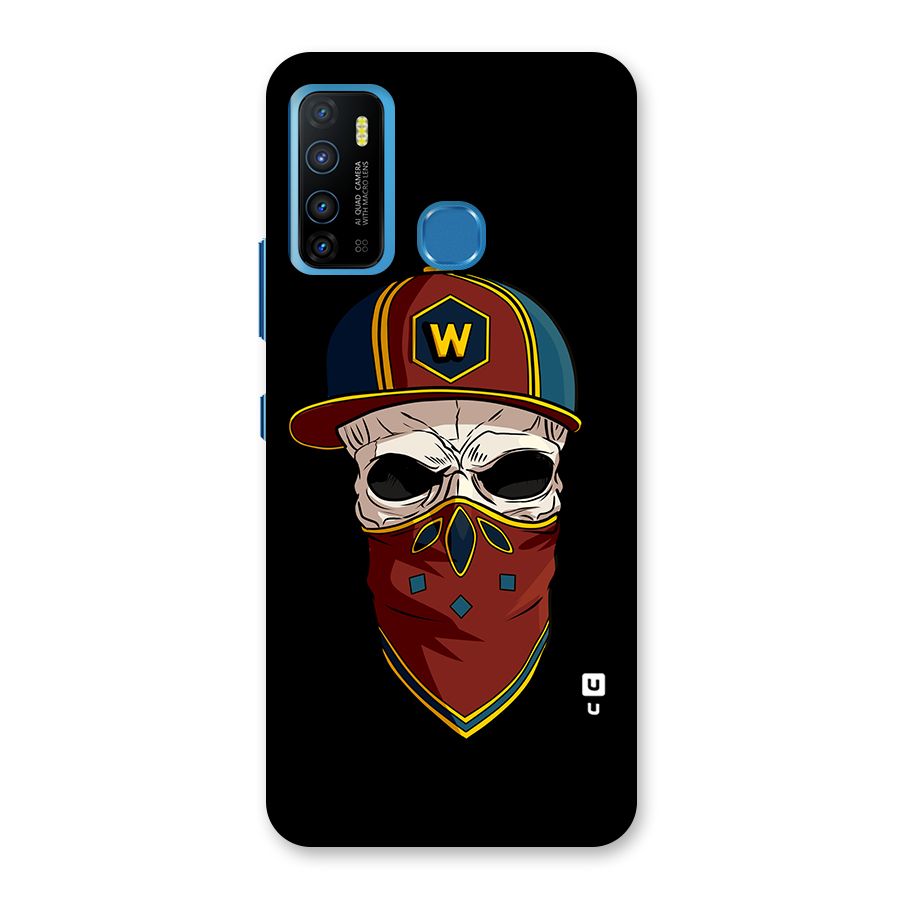 Cool Skull Mask Cap Back Case for Infinix Hot 9