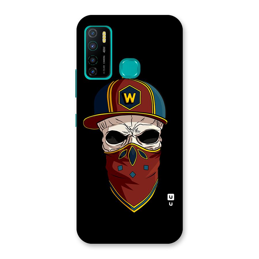 Cool Skull Mask Cap Back Case for Infinix Hot 9 Pro