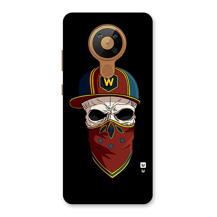 Cool Skull Mask Cap Back Case for Nokia 5.3