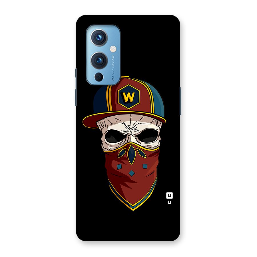 Cool Skull Mask Cap Back Case for OnePlus 9
