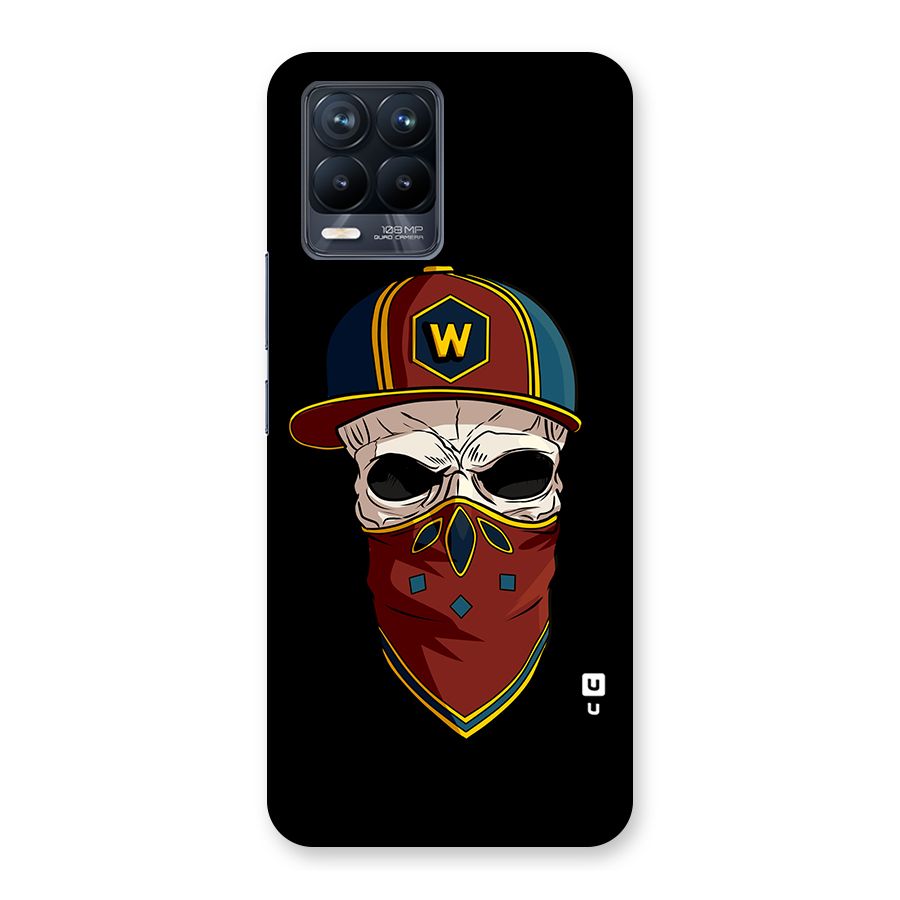 Cool Skull Mask Cap Back Case for Realme 8 Pro