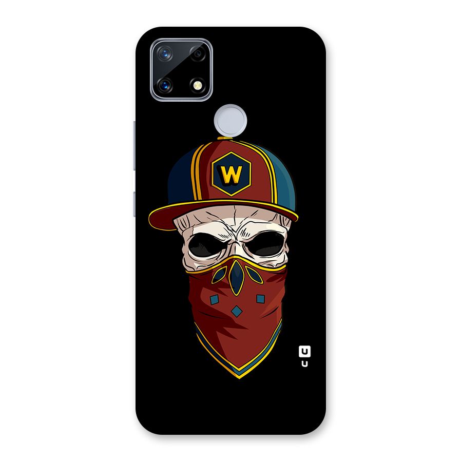 Cool Skull Mask Cap Back Case for Realme Narzo 20
