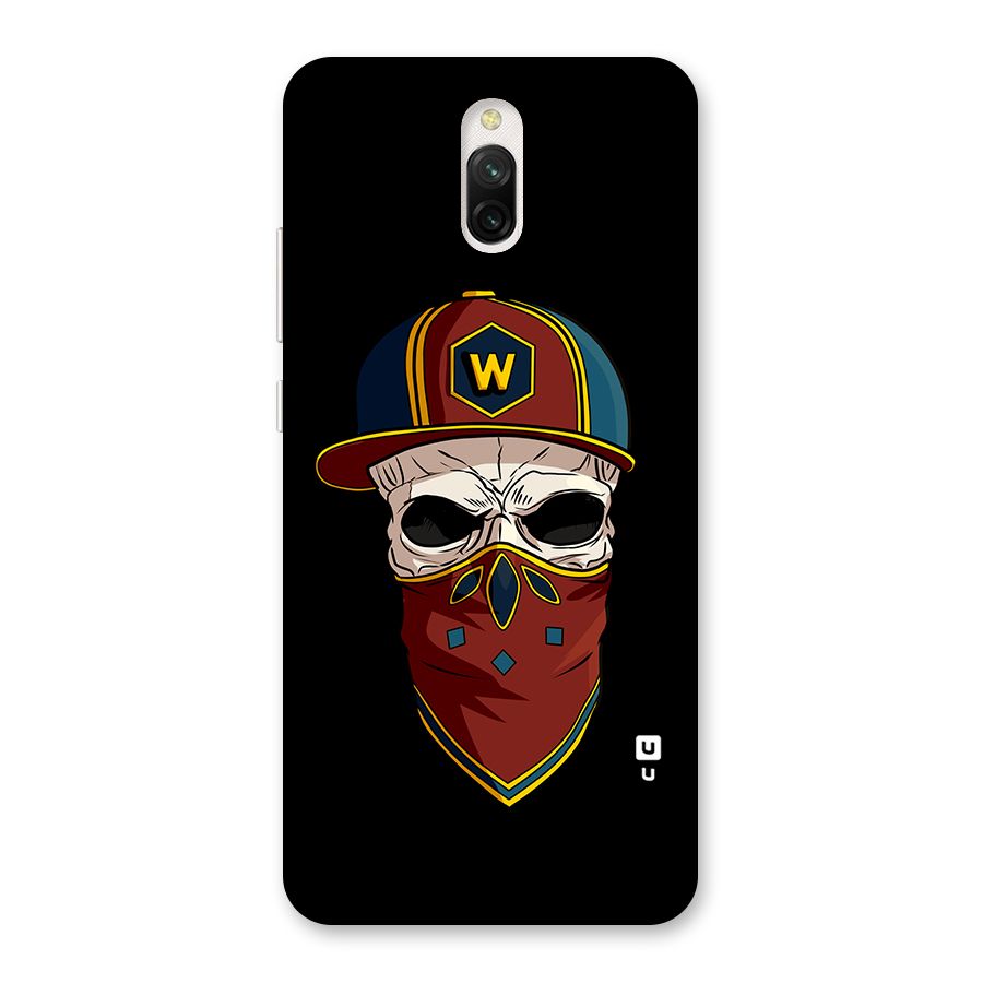 Cool Skull Mask Cap Back Case for Redmi 8A Dual