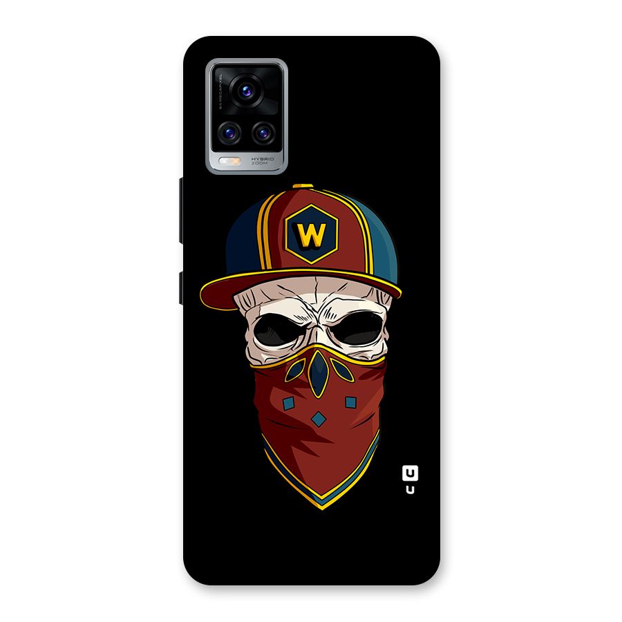 Cool Skull Mask Cap Back Case for Vivo V20 Pro