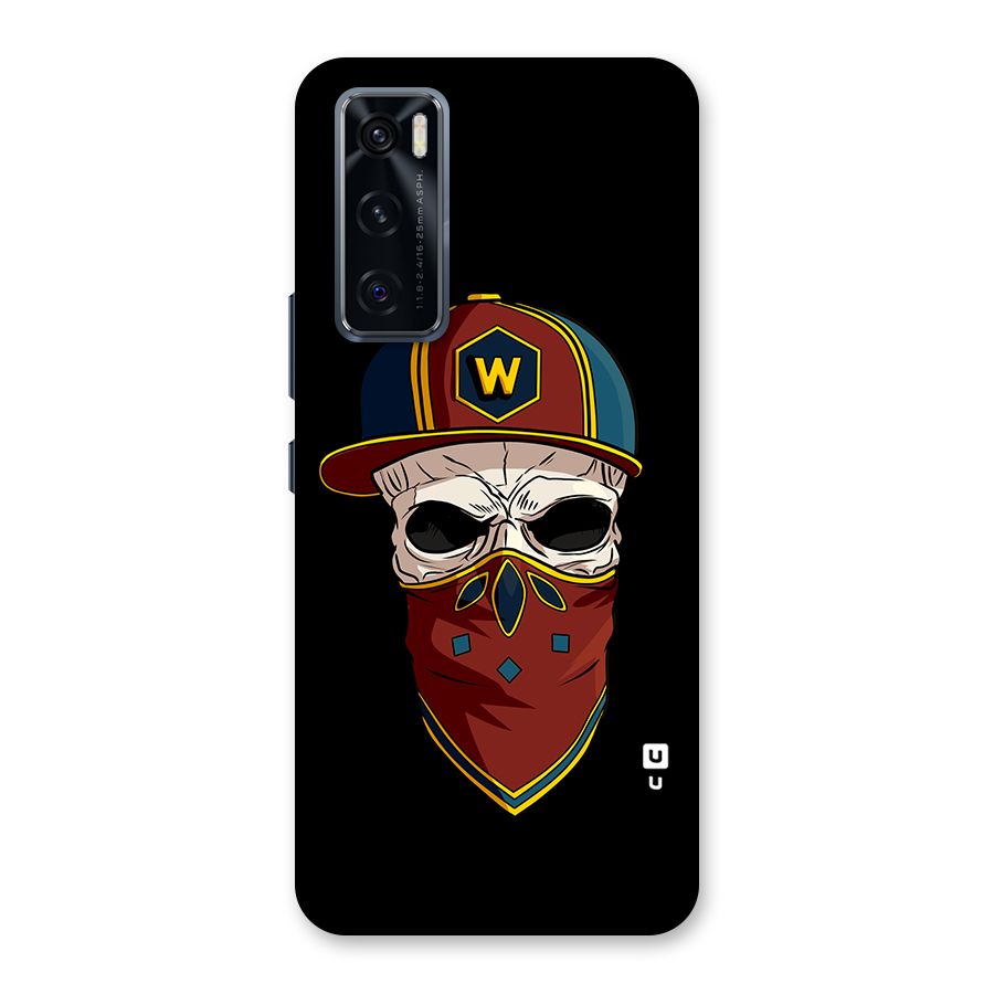 Cool Skull Mask Cap Back Case for Vivo V20 SE