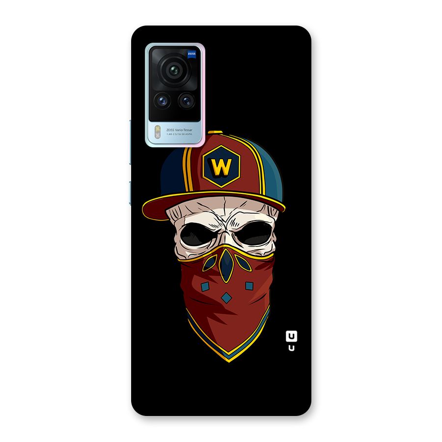 Cool Skull Mask Cap Back Case for Vivo X60 Pro
