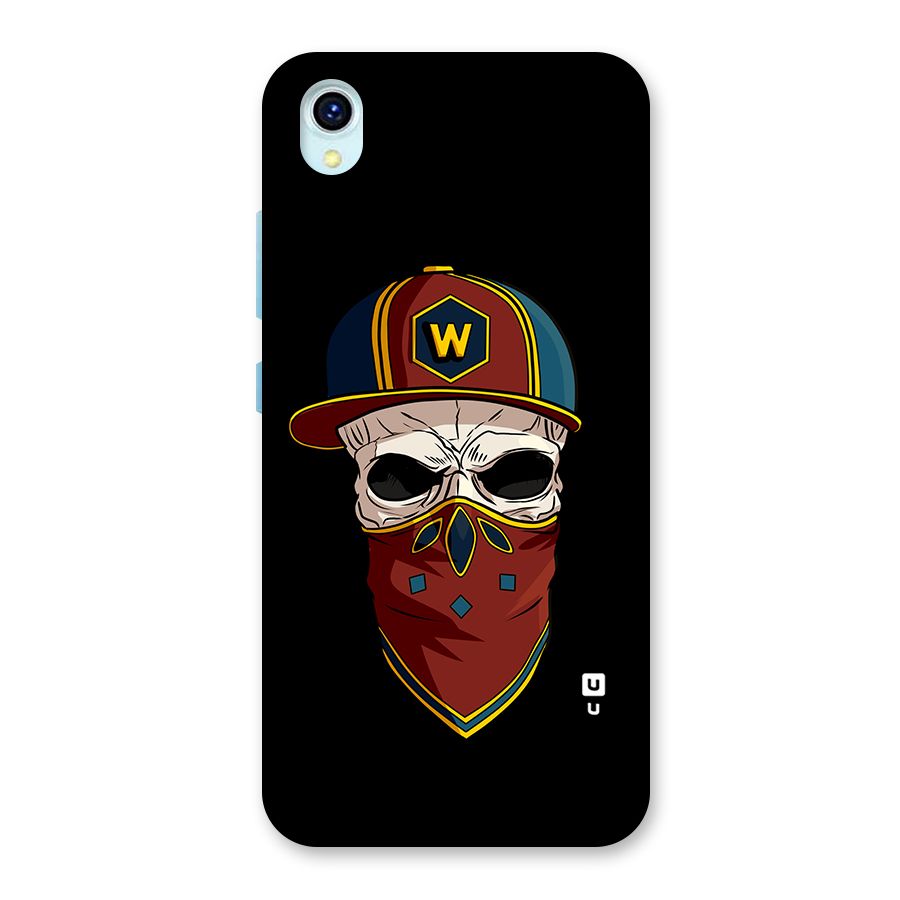 Cool Skull Mask Cap Back Case for Vivo Y1s