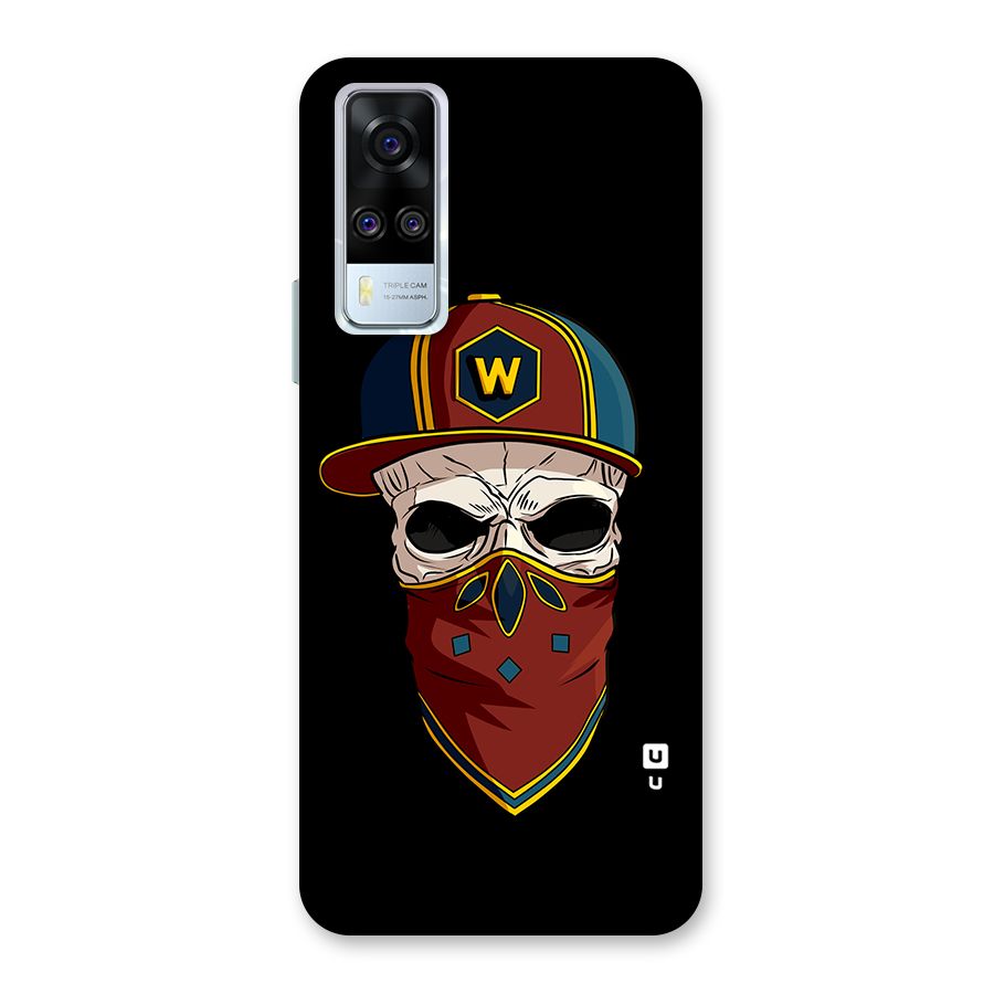 Cool Skull Mask Cap Back Case for Vivo Y31