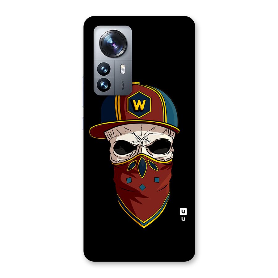 Cool Skull Mask Cap Back Case for Xiaomi 12 Pro