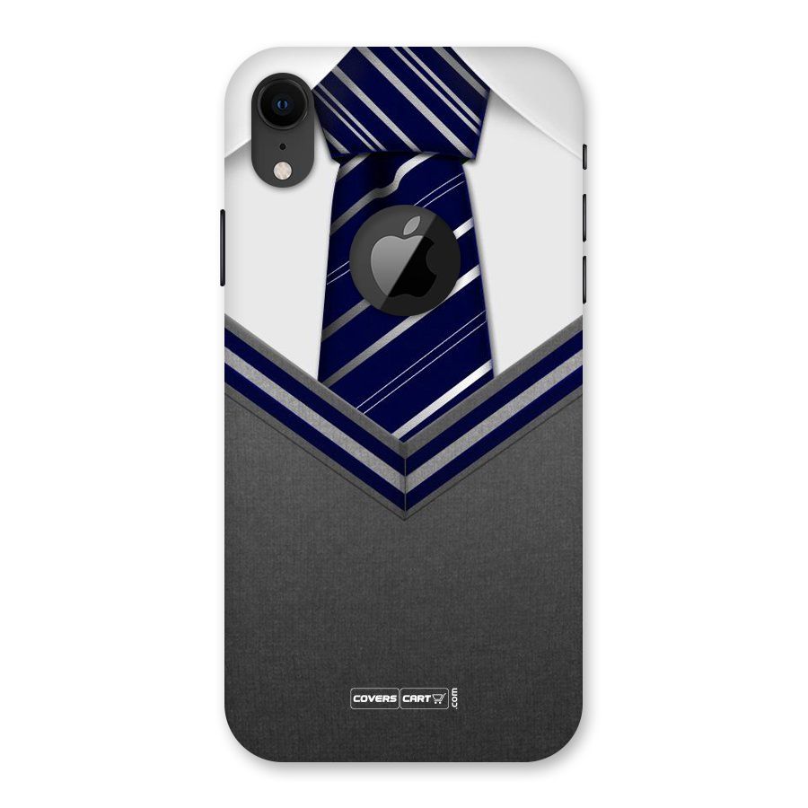 Cool Sweater Back Case for iPhone XR Logo Cut