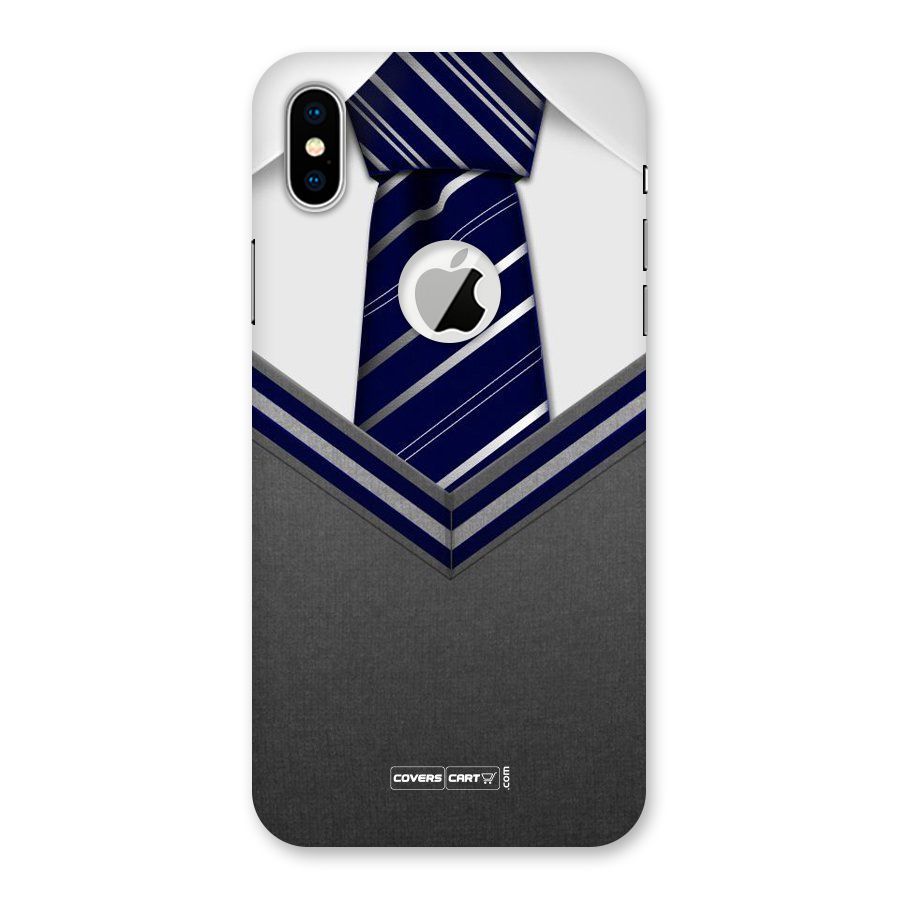 Cool Sweater Back Case for iPhone X Logo Cut