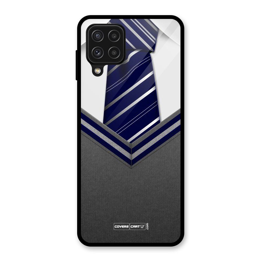 Cool Sweater Glass Back Case for Galaxy A22 4G