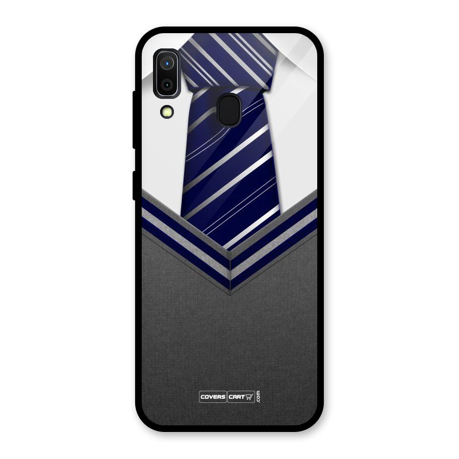 Cool Sweater Glass Back Case for Galaxy A30