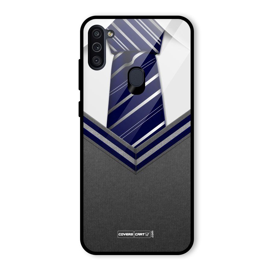 Cool Sweater Glass Back Case for Galaxy M11