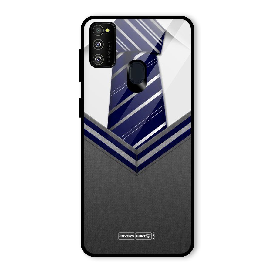 Cool Sweater Glass Back Case for Galaxy M30s