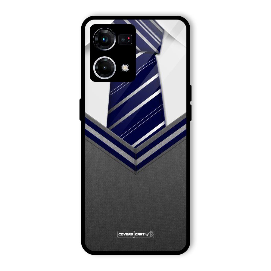 Cool Sweater Glass Back Case for Oppo F21 Pro 4G