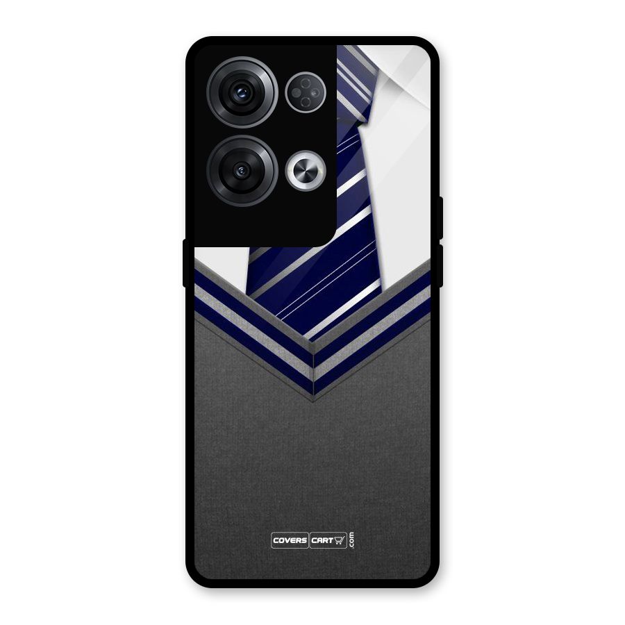 Cool Sweater Glass Back Case for Oppo Reno8 Pro 5G