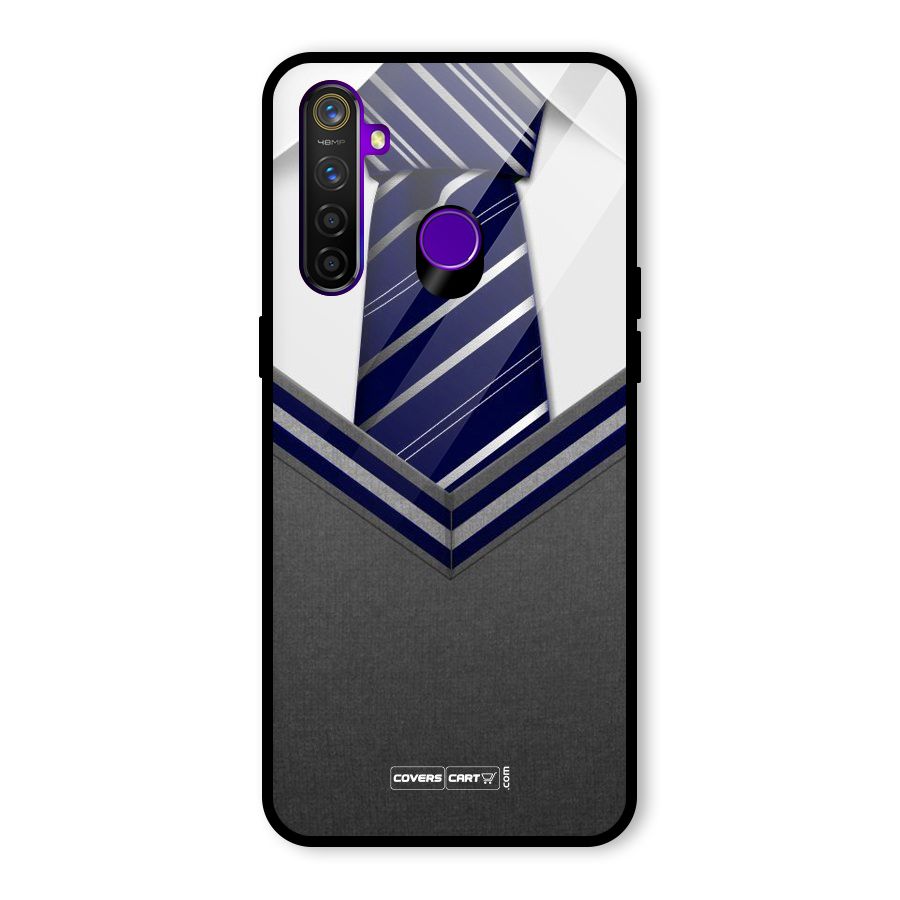 Cool Sweater Glass Back Case for Realme 5 Pro