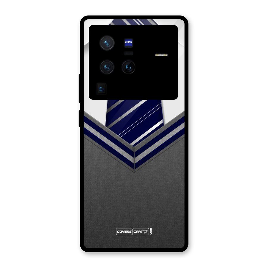 Cool Sweater Glass Back Case for Vivo X80 Pro