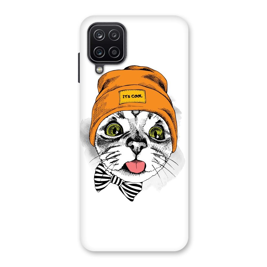 Cool cat Back Case for Galaxy A12