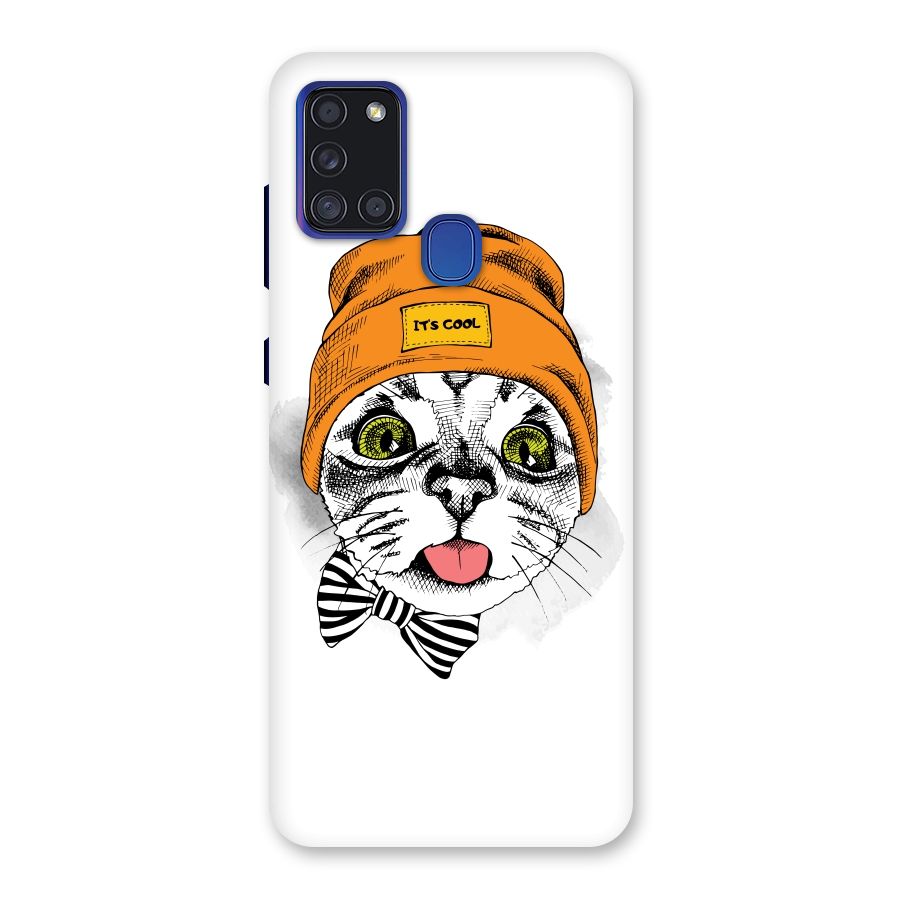 Cool cat Back Case for Galaxy A21s