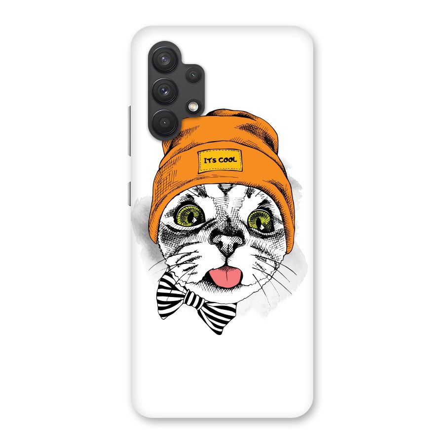 Cool cat Back Case for Galaxy A32