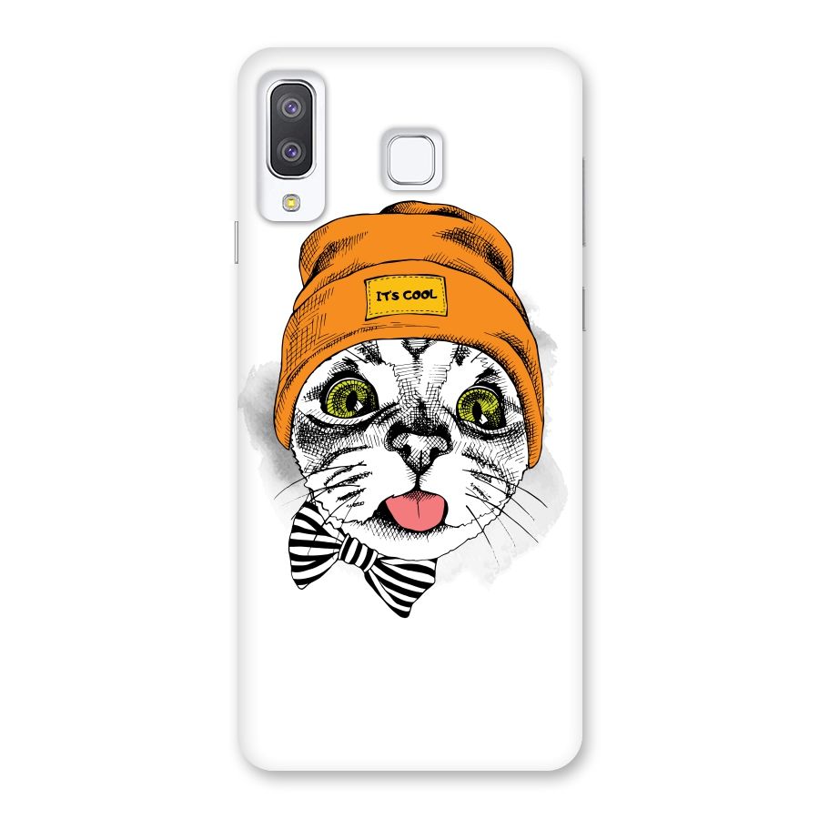 Cool cat Back Case for Galaxy A8 Star