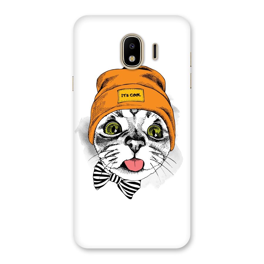 Cool cat Back Case for Galaxy J4