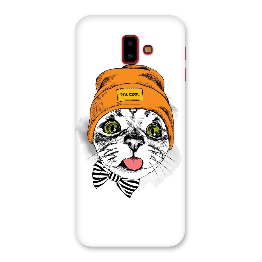Cool cat Back Case for Galaxy J6 Plus